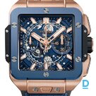 Продают Hublot Square Bang Unico King Gold Blue Ceramic