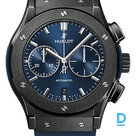 Pārdod Hublot Classic Fusion 45 Ceramic Blue Chronograph