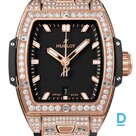 Pārdod Hublot Spirit of Big Bang King Gold Pave