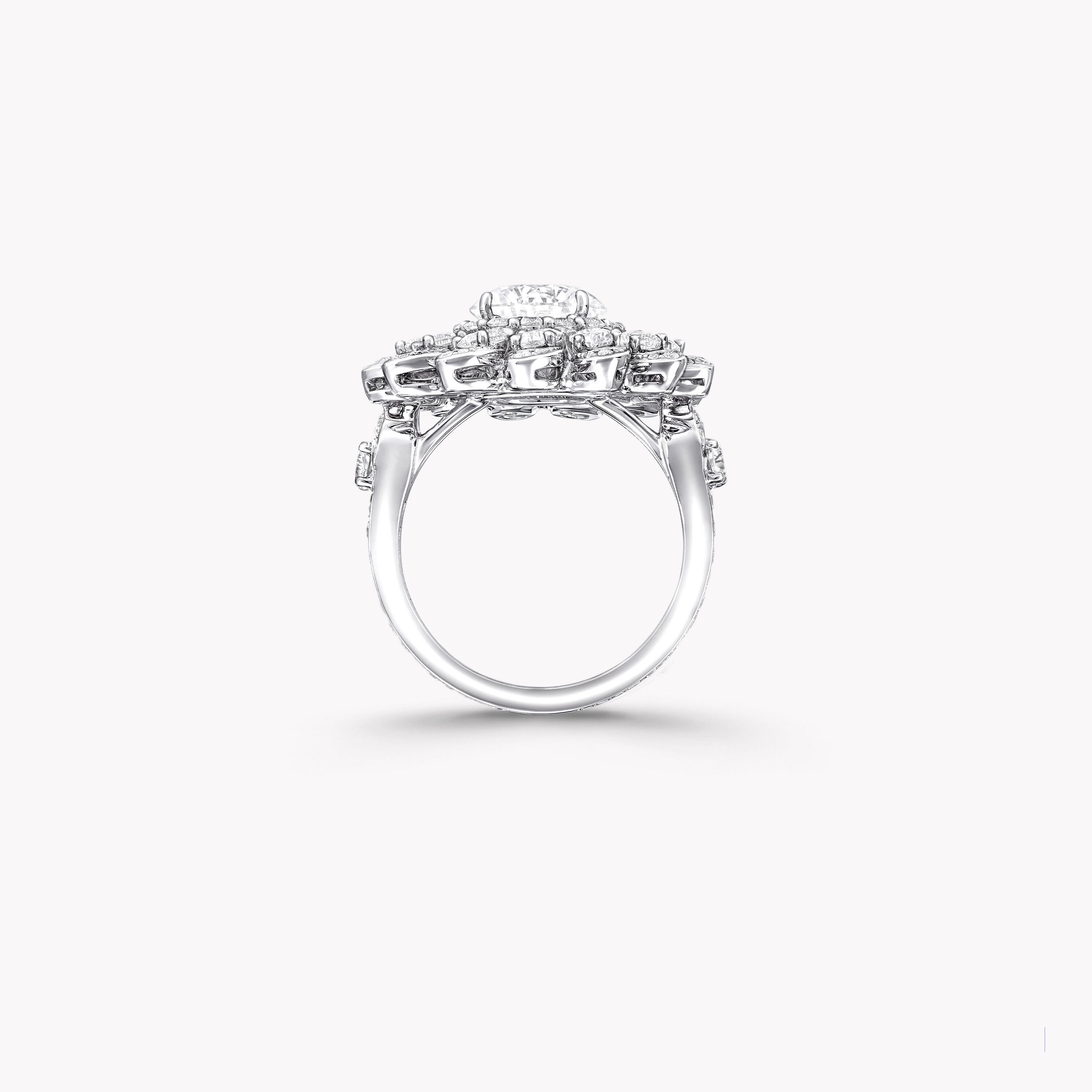 For sale Graff Graff Gateway Classic Pavé Diamond Ring (Size 51) | Ads ...