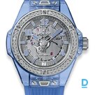 Pārdod Hublot Big Bang One Click Blue Sapphire