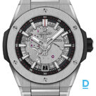 Pārdod Hublot Bing Bang Integrated Time Titanium