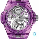 Pārdod Hublot Big Bang Tourbillion Automatic Purple Sapphire