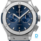 Pārdod Hublot Classic Fusion 42 Chronograph Titanium Blue 