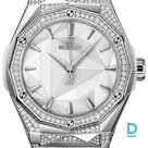 Pārdod Hublot Classic Fusion Orlinski Bracelet Titanium White Alternative Pavé