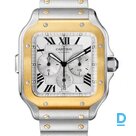 Pārdod Cartier Santos de Cartier Chronograph Extra-Large