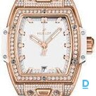 Pārdod Hublot Spirit of Big Bang King Gold White Pave