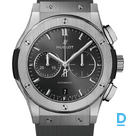 Pārdod Hublot Classic Fusion 42 Racing Grey Chrono Titanium