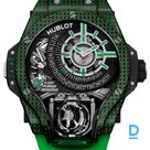 Pārdod Hublot MP-09 Tourbillon Bi-Axis Green 3D Carbon