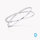 Pārdod Graff Kiss Pavé Diamond Bangle