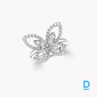 Pārdod Graff Butterfly Silhouette Diamond Ring