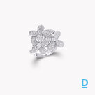 Pārdod Graff Triple Pavé Butterfly Diamond Small Ring