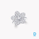 Продают Graff Wild Flower Large Pavé Diamond Ring