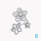Pārdod Graff Wild Flower Triple Diamond Ring