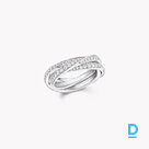 Pārdod Graff Triple Spiral Pavé Diamond Ring