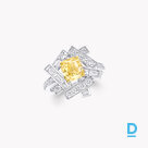 Pārdod Graff Threads Yellow and White Diamond Ring
