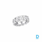 Pārdod Graff Claw Set Oval Diamond Eternity Ring (Size 52)
