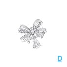For sale Graff Tilda&#39;s Bow Baguette Cut Diamond Drop Ring (Size 50)