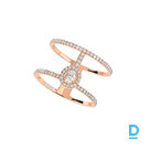 Pārdod Messika Glam'Azone 2 Rows Pavé