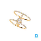 Pārdod Messika Glam'Azone 2 Rows Pavé