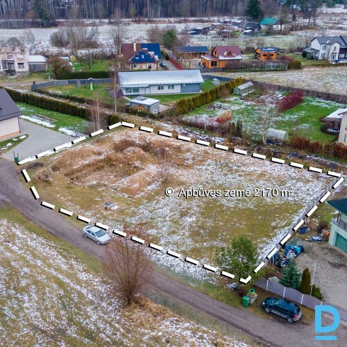2170 m² apbūves zeme, Pērkons 35, Salaspils pagasts, Salaspils novads, Latvija.