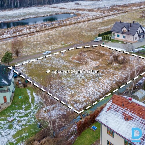 2170 m² apbūves zeme, Pērkons 35, Salaspils pagasts, Salaspils novads, Latvija. 2170 m² apbūves zeme, Pērkons 35, Salaspils pagasts, Salaspils novads, Latvija.