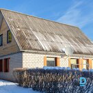 Продается двухэтажный частный дом с очень просторным участком земли в Яунпиебалг