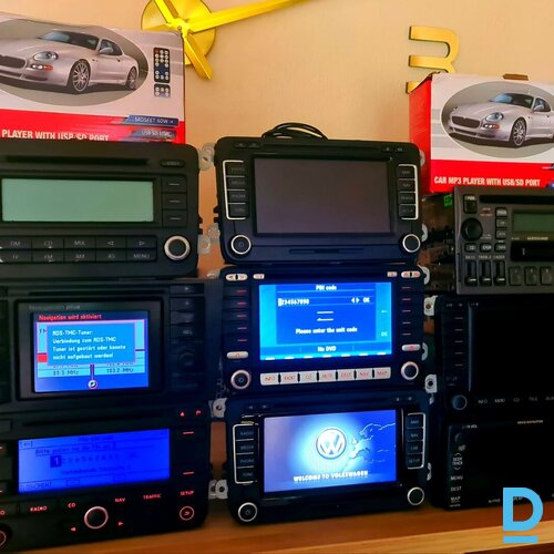 Pārdod Radio Kode Auto magnetolas