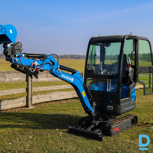 Pārdod Rippa R-15 Eco mini ekskavatoru