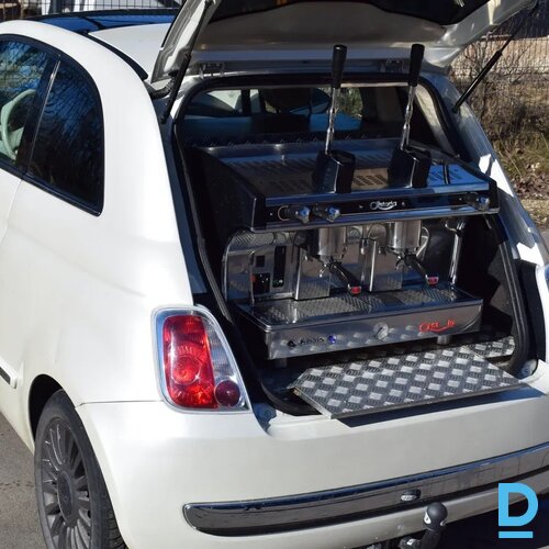 Pārdod Fiat 500 1.3i, kafijas auto, 2012