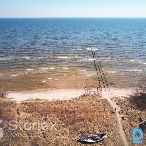 Zemes īpašums jūras krastā blakus Kolkas ragam
