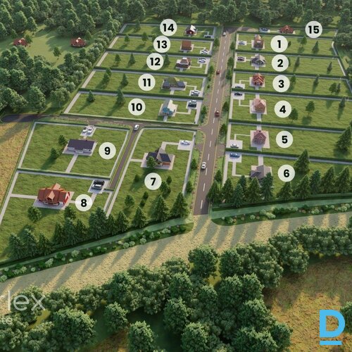 Pārdodam zemi jaunā ciematā - Baltijas jūras piekrastē. Īpašums atrodas Liepupes pagastā, Limbažu novadā, ciematā Lembužos