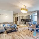 Excellent, 112 m wide 4-room apartment for sale in Jurmala, in the club house-type project "Crystal Palace" - on the 2nd floor