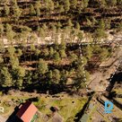 A plot of land for private construction in a closed, newly developed private hou