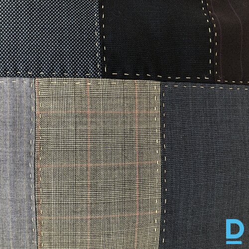 Roku darbs raibu spilvendrāna 45x50cm / 18x20collas, skandināvu stilā, ģeometrisks raksts, ar rokām šūta