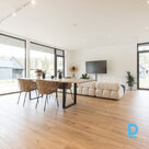 Newly built modern home for sale near Baltezers.This freshly built modern house 