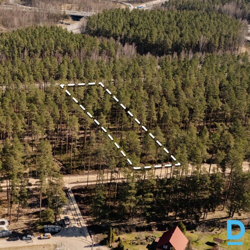 Pārdošanā 3600 m² zemes gabals privātmājas vai dvīņu mājas būvniecībai Piņķos, V