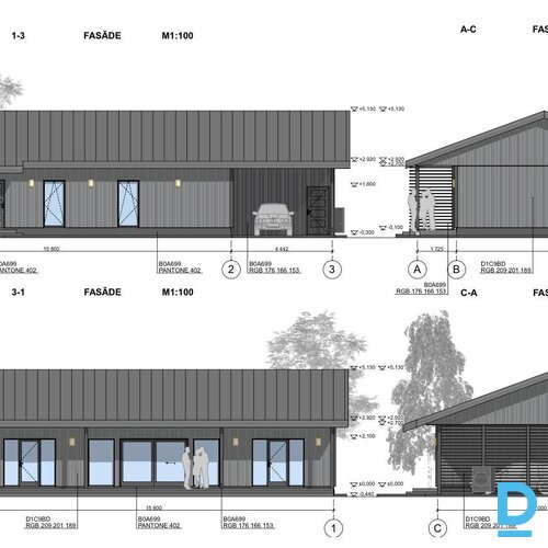 Pārdošanā 1202 m² zemes gabals privātmājas būvniecībai klusā ciematā netālu no S