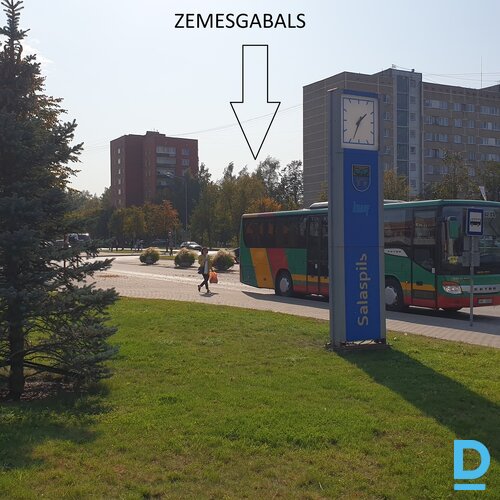 Pēdējais brīvs zemes gabals centrā Skolas ielā, ļoti perspektīvā vietā