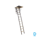 Metal attic ladder "Stallux" 80 x 55 cm
