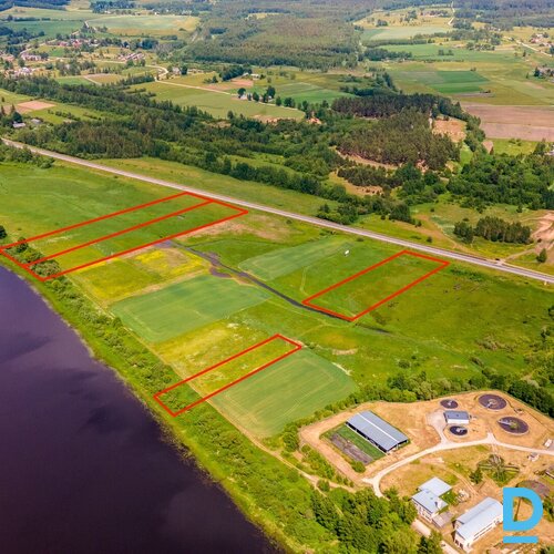 4.4 ha lauksaimniecības zeme (4 zemes gabali), Jaungrāveri, Vientuļnieki, Lindas, Turku pagasts, Līvānu novads, Latvija. 