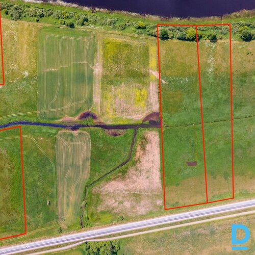 4.4 ha lauksaimniecības zeme (4 zemes gabali), Jaungrāveri, Vientuļnieki, Lindas, Turku pagasts, Līvānu novads, Latvija. 