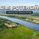 Tava iespēja piepildīt sapņus: Plašs zemes īpašums pie Daugavas ar izcilu potenciālu.