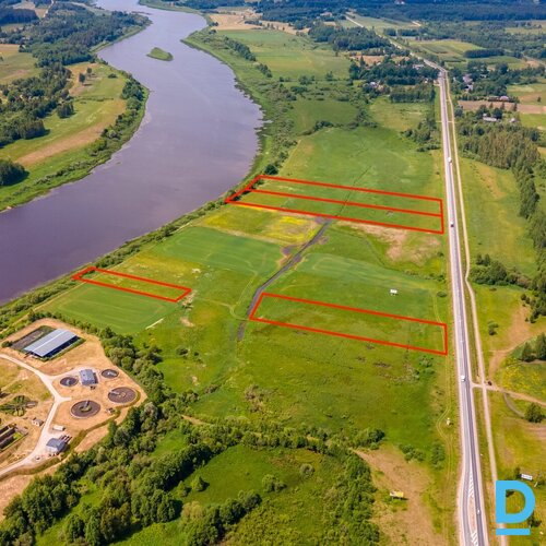 4.4 ha lauksaimniecības zeme (4 zemes gabali), Jaungrāveri, Vientuļnieki, Lindas, Turku pagasts, Līvānu novads, Latvija. 