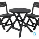 Furniture set KETER JAZZ SET graphite gray