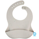 CANPOL BABIES силиконовый плюшевый медведь с карманом DOTS, 51/029_серый