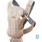 BABYBJÖRN Ķengursoma Mini, Pearly Pink, 3D Mesh 021001