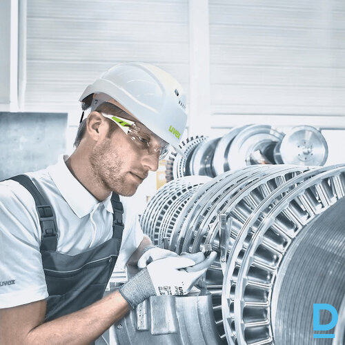Darba Aizsargkaska UVEX PHEOS IES Drošības Ķivere Flame Resistance White GERMANY Darba Apģērbs Aksesuārs Specapģērbs