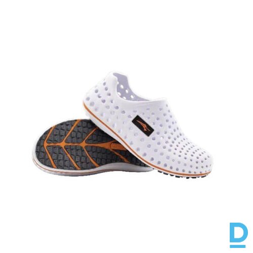 Pārdod Ūdens sporta aprīkojums Ūdens Apavi ar Neslīdošu Zoli Viegli TIGER AQUA GRIP System EVA Spirit of Grip White France Izcils Saķeres Koeficients Ūdens Sporta Aktivitātei Ikdienai