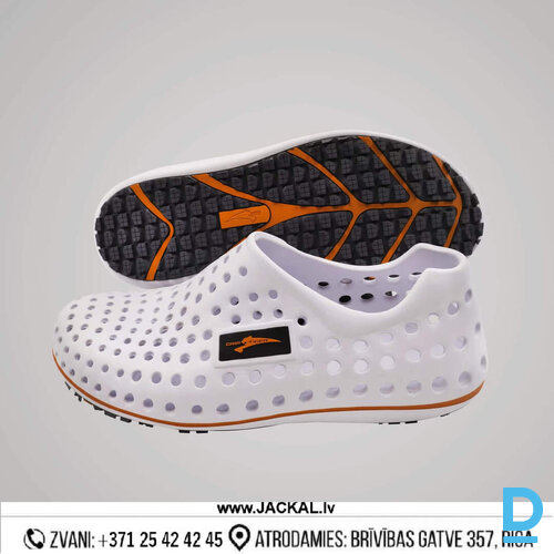 Pārdod Ūdens sporta aprīkojums Ūdens Apavi ar Neslīdošu Zoli Viegli TIGER AQUA GRIP System EVA Spirit of Grip White France Izcils Saķeres Koeficients Ūdens Sporta Aktivitātei Ikdienai